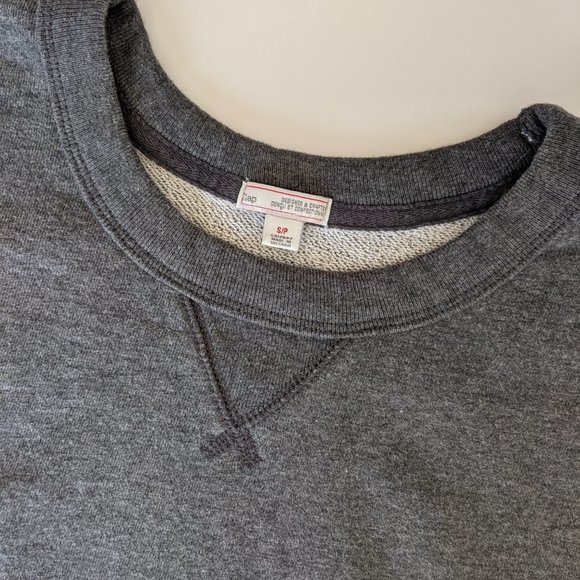 GAP 3/4 Sleeve Pullover, Gray, S - Picture 3 of 3